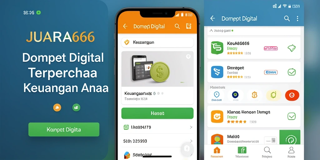 Tampilan antarmuka JUARA666 yang modern dan fungsional.